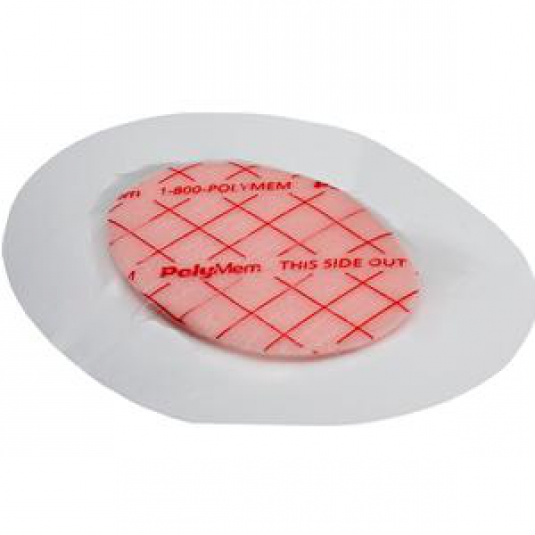 POLYMEM SHAPES # 3 2X3 OVAL 1 X2 PAD 20/BX | Advanced Care Solutions